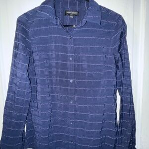 Banana Republic Navy Classic Fit Shirt